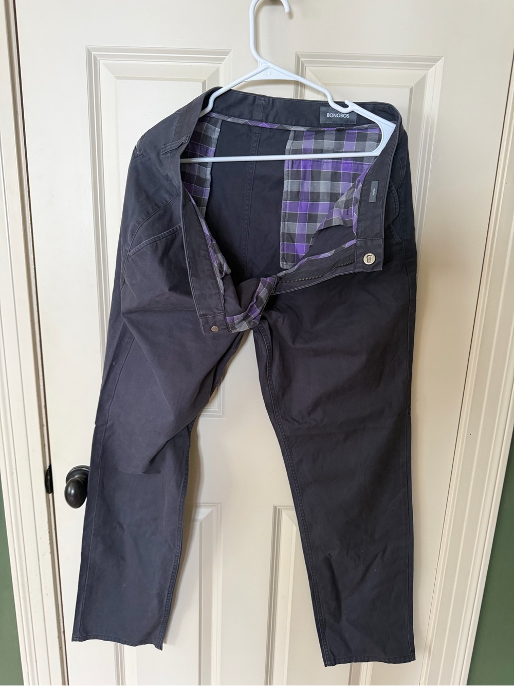 Bonobos Dark Charcoal Chino Pants